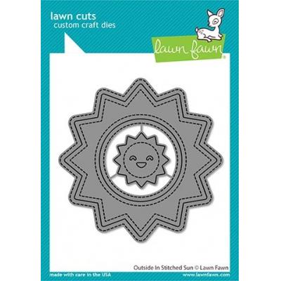 Lawn Fawn Lawn Cuts - Outside In Stitched Sun